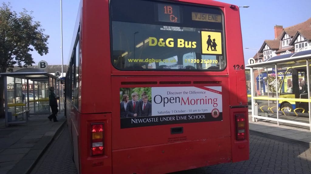 Staffordshire Bus Advertising
