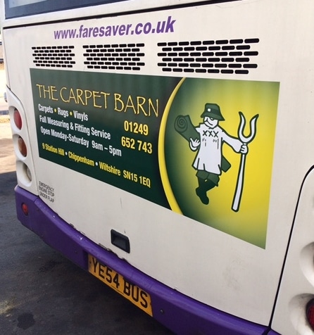 Bus Advertising in Wiltshire