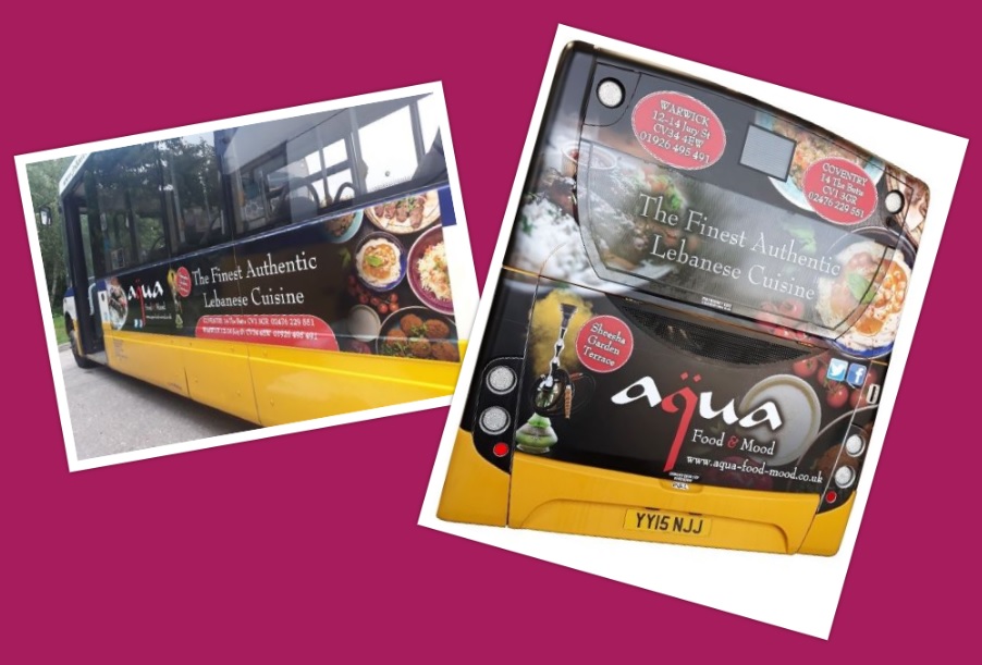 West Midlands bus advertising