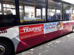 bus advertising for easter